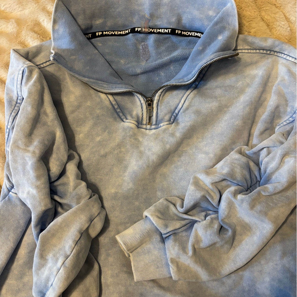 FP Movement by Free People Light Blue Jacket
